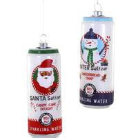 Holiday Sparkling Water Ornament