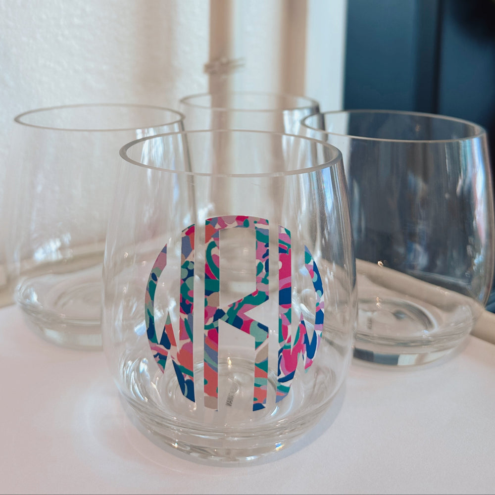 Heavy Base Wine Glasses/Set of 4