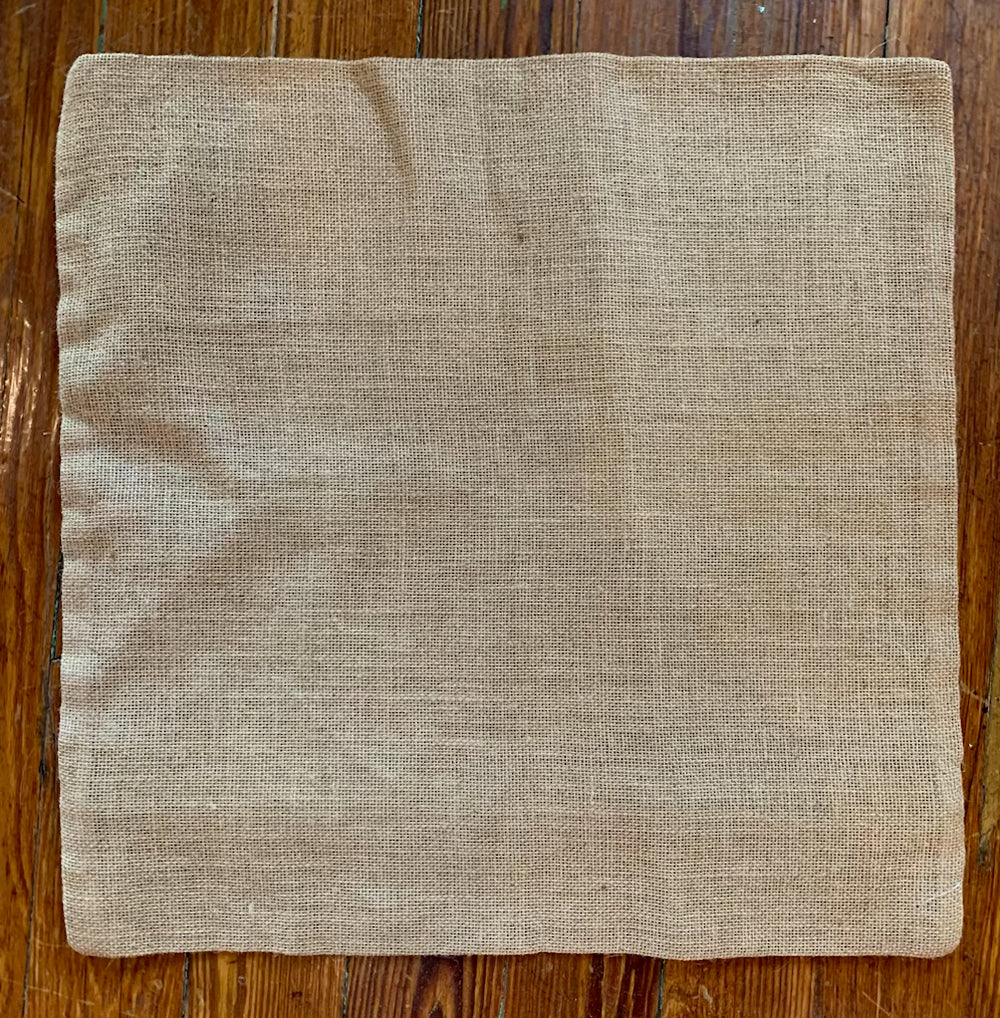 Jute Pillow Cover