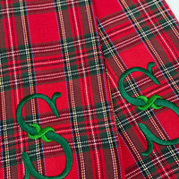 Holiday Tartan Towel