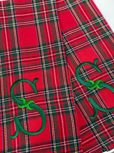 Holiday Tartan Towel