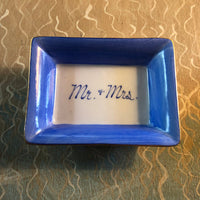 Mr. and Mrs. Trinket Tray