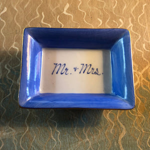 Mr. and Mrs. Trinket Tray
