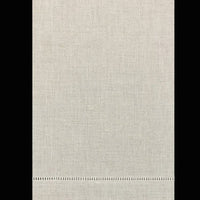 Natural Hemstitch Guest Towel
