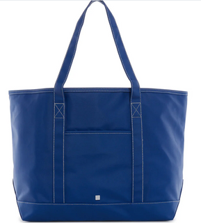 Coated Canvas Maxi Tote