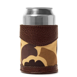 Monogrammed Leather Can Koozie