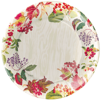 Berry Botanical Wreath Salad & Dessert Plate