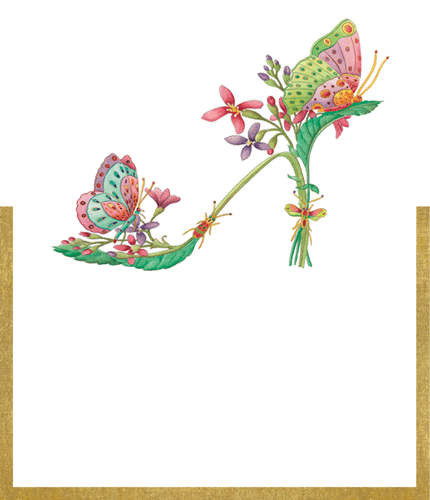 Parvaneh's Shoes Die-Cut Place Cards