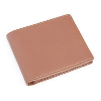 Monogrammed Leather RFID BiFold Wallet with Double ID Flap