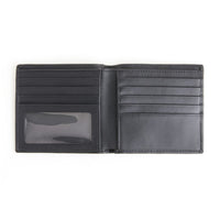 Monogrammed Leather Double ID Hipster Bifold Wallet
