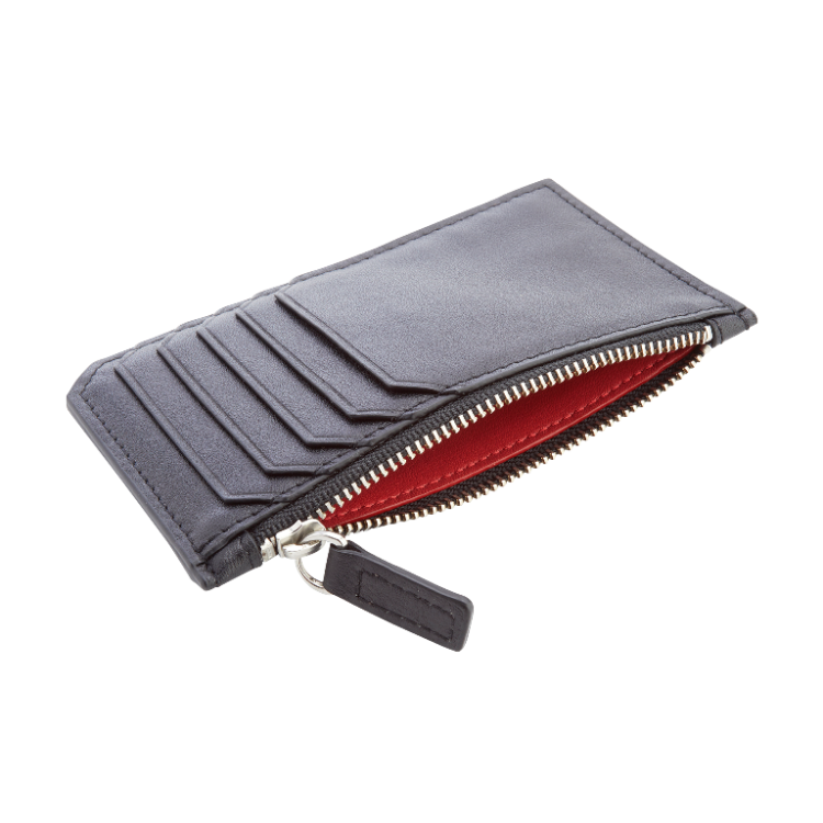 Zippered Credit Card Wallet