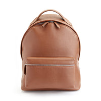 Pebbled Grain Leather 13" Laptop Backpack
