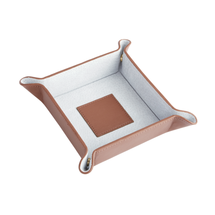Suede Lined Catchall Tray