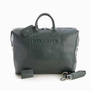 Weekender Duffel Bag in Pebble Grain Leather