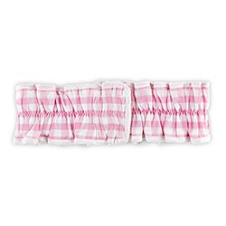 Pink Gingham Spa Wrap Set