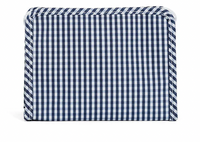 Navy Gingham Roadie- Medium
