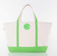 Personalized Large Boat Totes
