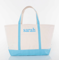 Personalized Large Boat Totes
