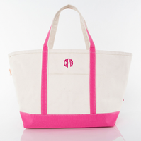 Personalized Large Boat Totes
