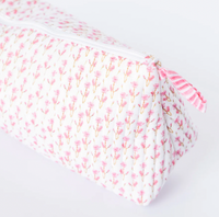 Small Bloom Floral Cosmetic Bag
