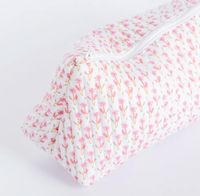Small Bloom Floral Cosmetic Bag
