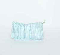 Small Abide Stripe Cosmetic Bag
