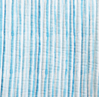 Small Abide Stripe Cosmetic Bag
