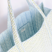 Large Abide Floral Tote Bag
