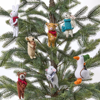 Hand-Crafted Felt Ornaments
