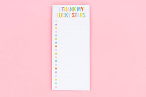 Lucky Stars List Pad