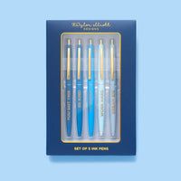 Navy Motivational Pen Set