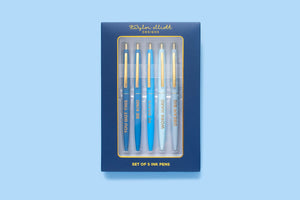 Navy Motivational Pen Set