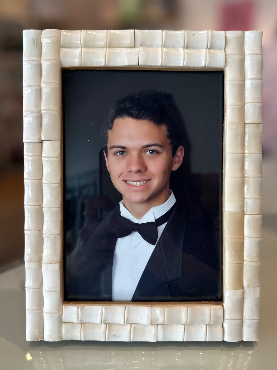 White Bone Frame | The Monogram Merchant