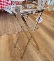 Acrylic Folding Side Table
