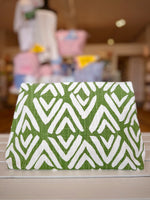 Dart Green Cosmetic Bag
