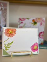 Poppy Flat Notecards
