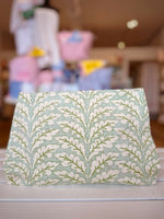 Sprig Green Cosmetic Bag
