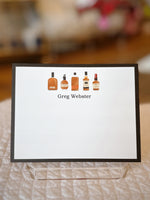 Bourbon Lovers Flat Notecards

