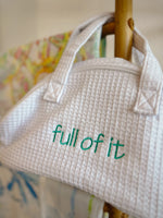 "Full of It" Power Cosmetic Bag
