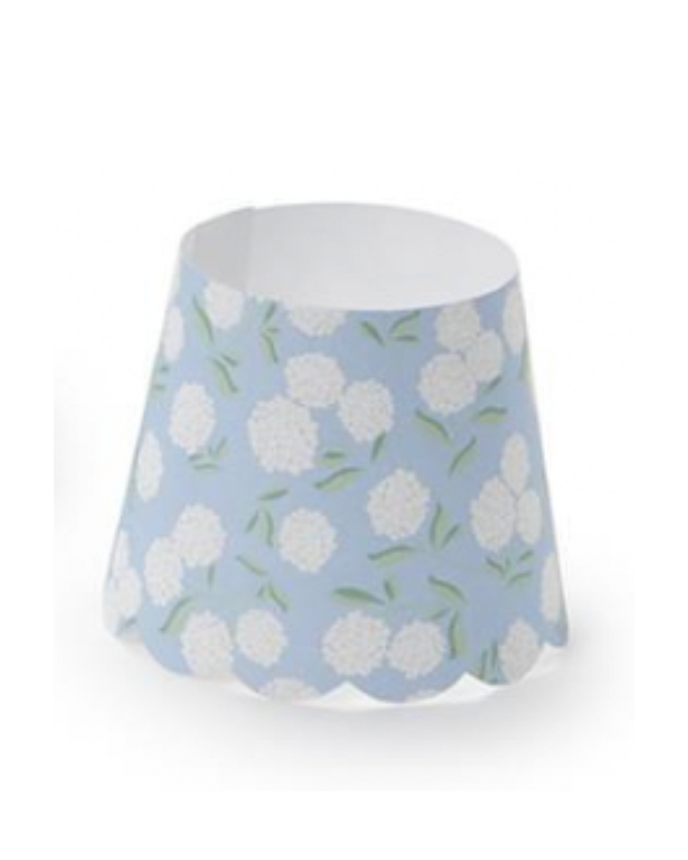 Hydrangea Paper Shade Cover