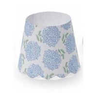 Hydrangea Paper Shade Cover