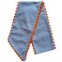 Gingham Sashes with Trim
