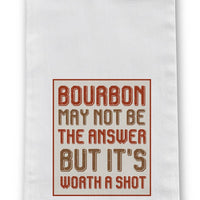 Bourbon Answer Tea Towel