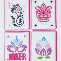 Oh My Mahjong Tile Cocktail Napkins