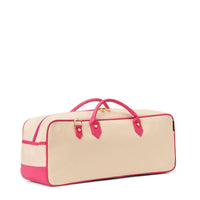 "Margo" Natural Mahjong Tote
