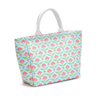 Floral Block Lunch Tote
