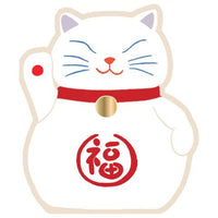 Lucky Cat Die Cut Cocktail Napkins