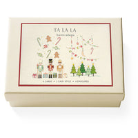 Fa La La La Note Card Box
