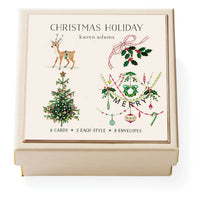 Christmas Holiday Gift Enclosure Box

