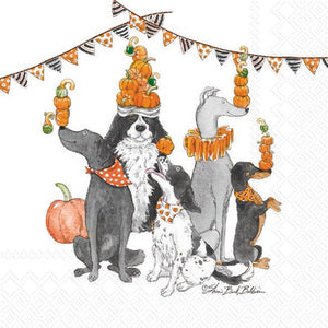 Party Dogs Halloween Napkins